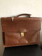 aktetas leer, Ophalen, 14 inch, Gebruikt, Aktetas