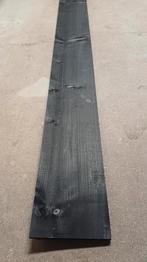 Zweeds rabat planken zwart, Doe-het-zelf en Verbouw, Plinten en Afwerking, Ophalen, Zo goed als nieuw, Mdf, Plinten