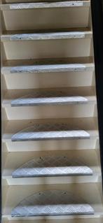 Aluminium Trapmat Halve Maan, Doe-het-zelf en Verbouw, Ladders en Trappen, Ophalen of Verzenden, Gebruikt, Trap, Minder dan 2 meter