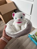 Knuffel poes in mand, Ophalen, Zo goed als nieuw, Poes