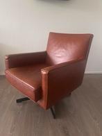 Mooie Leren Fauteuil, Huis en Inrichting, Fauteuils, Gebruikt, Minder dan 75 cm, Leer, Ophalen of Verzenden