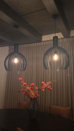 Stijlvolle Zwarte Hanglampen, Huis en Inrichting, Ophalen, Gebruikt, Metaal, Minder dan 50 cm