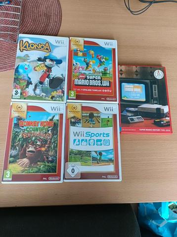Nintendo Wii games  beschikbaar voor biedingen