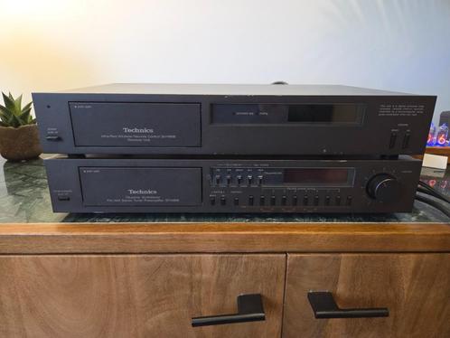 Technics ST-K808 tuner preamp en SH-R808, Audio, Tv en Foto, Stereo-sets, Gebruikt, Tuner of Radio, Overige merken, Losse componenten