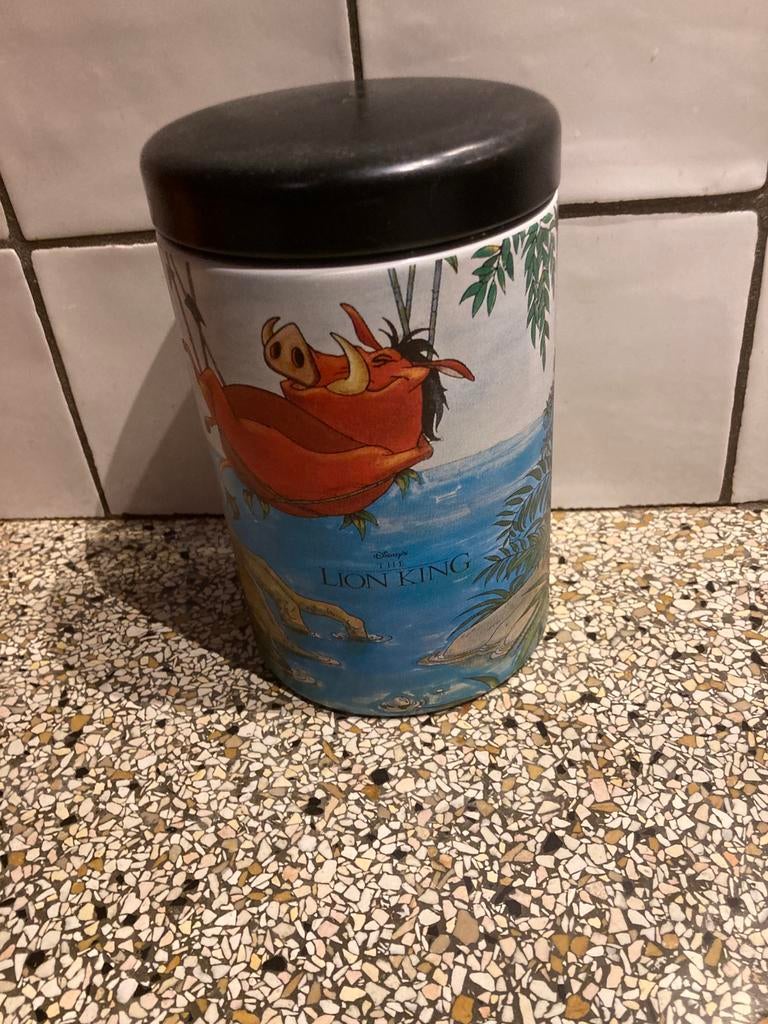 Blik lion king, Verzamelen, Ophalen of Verzenden, Zo goed als nieuw