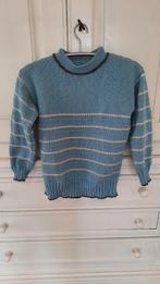 Handgebreide trui, Kleding | Dames, Truien en Vesten, Ophalen of Verzenden, Nieuw, Maat 38/40 (M), Blauw