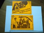 sticker oud Champagne 1977 2 x groot retro vintage lp vinyl, Verzenden, Zo goed als nieuw, Bedrijf of Vereniging