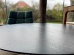 Studio HENK tafelbad koffietafel zwart New Co Coffeetable, Huis en Inrichting, 50 tot 100 cm, Rond, Eikenhout, Zo goed als nieuw