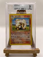 Arcanine #23 - Pokémon Base Set (Beckett 9), Ophalen of Verzenden, Zo goed als nieuw, Losse kaart, Foil