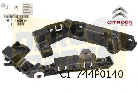 Citroën C4 Cactus (6/14-2/18) achterbumpersteun Links + Rech, Auto-onderdelen, Carrosserie en Plaatwerk, Bumper, Citroën, Achter