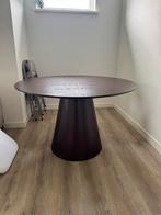 Japandi Eettafel 120cm - Walnoothout, Huis en Inrichting, Tafels | Eettafels, Ophalen, Gebruikt, 100 tot 150 cm, Rond