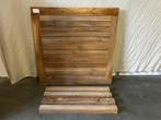 Tuintafel - 90 x 90 cm - massief teakhout - Bij TTM Wonen, Www.ttmwonen.nl, Nieuw, Ophalen of Verzenden, Info@ttmwonen.nl