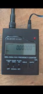 ACECO FC1003 frequentie detector scanner, Verzenden, Zo goed als nieuw, Zender en Ontvanger