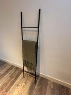 Stijlvolle Zwarte Stalen Ladder - Decoratief & Functioneel, Ophalen, Nieuw