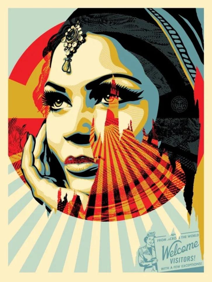 OBEY - TARGET EXCEPTIONS, Antiek en Kunst, Kunst | Litho's en Zeefdrukken, Ophalen of Verzenden