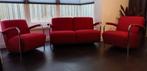 Leolux Scylla set. Bank + 2 stoelen, Huis en Inrichting, Banken | Complete zithoeken, Ophalen, Zo goed als nieuw, Metaal
