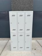 2x Overtoom lockerkast, 6 deurs, Huis en Inrichting, Kasten | Lockerkasten, Ophalen, Gebruikt
