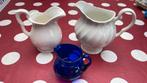 Melkkannetjes verzameling 3 stuks, Ophalen of Verzenden, Zo goed als nieuw, Glas, Overige stijlen