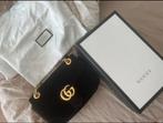 Gucci Marmont Velvet Tas, Sieraden, Tassen en Uiterlijk, Tassen | Damestassen, Ophalen of Verzenden, Zo goed als nieuw, Zwart