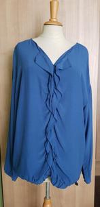 Didi blouse blauw, lange mouw maat M valt als L, Blauw, Maat 38/40 (M), Ophalen of Verzenden, Didi