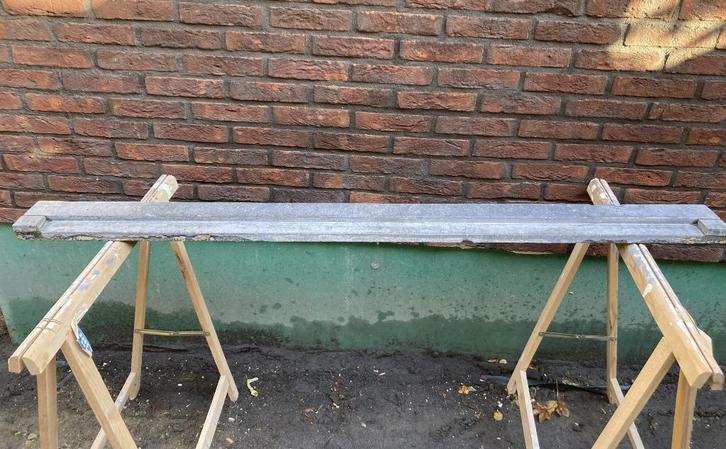 Natuurstenen dorpel voor deur / deuren 1597 mm, Doe-het-zelf en Verbouw, Deuren en Horren, Zo goed als nieuw, Buitendeur, 200 tot 215 cm