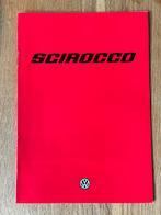 Volkswagen VW Scirocco brochure 1/79, Verzenden, Zo goed als nieuw, Volkswagen