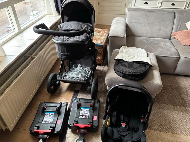 Complete Sleeworld Kinderwagen Set met Isofix & Autostoel, Kinderen en Baby's, Kinderwagens en Combinaties, Gebruikt, Combiwagen