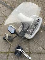 Yepp Voorzitje met scherm en kussenrol - Zo goed als nieuw, Ophalen, 0 t/m 18 kg, Voorzitje, Gebruikt