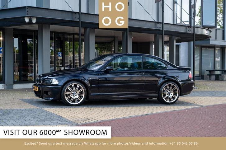 BMW M3 SMG E46 (bj 2004, automaat), Auto's, BMW, Bedrijf, Te koop, 3-Serie, Lederen bekleding, Benzine, Euro 3, G, Coupé, Automaat