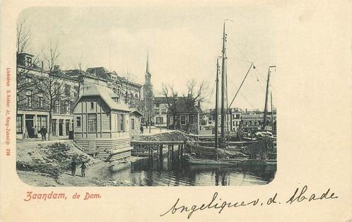 (378-358-043) Zaandam De Dam, Verzamelen, Ansichtkaarten | Nederland, Noord-Holland, Verzenden