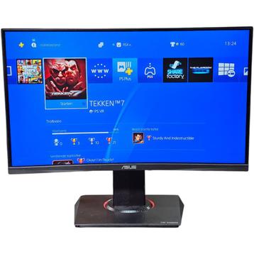 Asus Tuf Gaming VG24VQ Curved Gaming Monitor beschikbaar voor biedingen