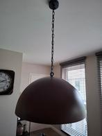 Metalen hanglamp., Huis en Inrichting, Lampen | Hanglampen, Ophalen, Zo goed als nieuw, Hout