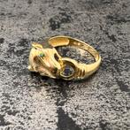 18k gouden panter ring nieuw, Sieraden, Tassen en Uiterlijk, Ringen, Ophalen of Verzenden, Nieuw, Goud
