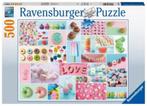 Ravensburger: Zoete Verleiding 500 Stukjes, Ophalen of Verzenden, 500 t/m 1500 stukjes, Nieuw, Legpuzzel