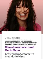 2x Nieuwjaarsconcert met Maria Mena, Wilminktheater Enschede, Twee personen, Januari