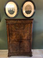 Prachtig Antiek Klepsecretaire Empire/Biedemeier., Antiek en Kunst, Antiek | Meubels | Kasten, Ophalen