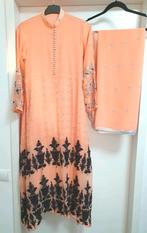 Maat XS Indiase Marokkaanse jurk sjaal geborduurde perzik, Kleding | Dames, Jurken, Ophalen of Verzenden, Zo goed als nieuw, Maat 34 (XS) of kleiner