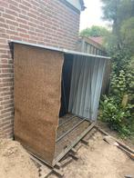 Houtopslag aluminium, Tuin en Terras, Bergingen en Tuinkasten, Ophalen, Gebruikt, Overige materialen