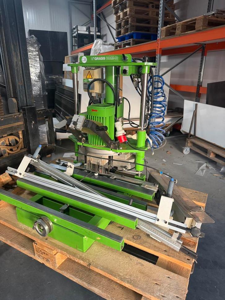 Grass BBM-R boor en beslagmontagemachine in goede staat!, Doe-het-zelf en Verbouw, Gereedschap | Boormachines, Gebruikt, Overige typen