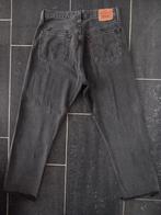 Levi's 501 damesjeans black denim W29 L26 (7/8 lengte) zgan!, Zwart, Ophalen of Verzenden, Zo goed als nieuw, W28 - W29 (confectie 36)