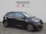 Kia Picanto 1.0 DPi AIRCO LM-VELGEN CRUISE CONTROL NL-AUTO, Auto's, Stof, Gebruikt, 4 stoelen, Zwart