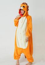 Leeuw onesie XS S oranje koningsdag EK WK pak kostuum pyjama, Nieuw, Carnaval, Maat 34 (XS) of kleiner, Ophalen of Verzenden