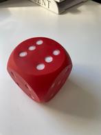 dobbelsteen groot 12 x 12 cm, Kinderen en Baby's, Speelgoed | Educatief en Creatief, Ophalen of Verzenden, Zo goed als nieuw