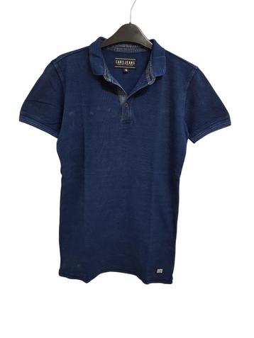 Prachtig blauw CARS JEANS polo shirt maat 16/176.   beschikbaar voor biedingen