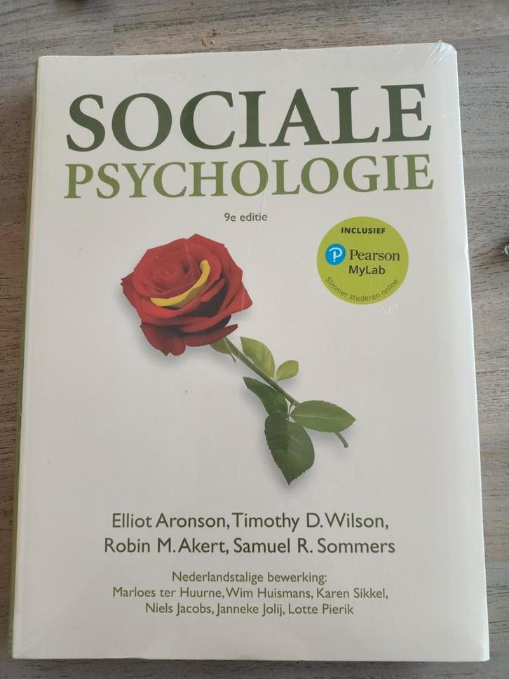 Samuel R. Sommers - Sociale psychologie, Boeken, Schoolboeken, Zo goed als nieuw, Nederlands, Overige niveaus, Ophalen of Verzenden