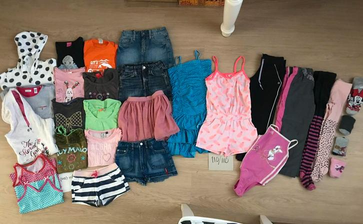 Groot kledingpakket meisje 110-116 30 stuks, Kinderen en Baby's, Kinderkleding | Kinder-kledingpakketten, Gebruikt, Maat 110, Ophalen of Verzenden