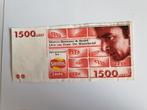 0267 reclame geld marco borsato 1500 lires, Postzegels en Munten, Verzenden, 100 gulden