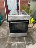 Bosch gasfornuis + oven, Witgoed en Apparatuur, Fornuizen, Ophalen, Gebruikt, Hete lucht, 4 kookzones