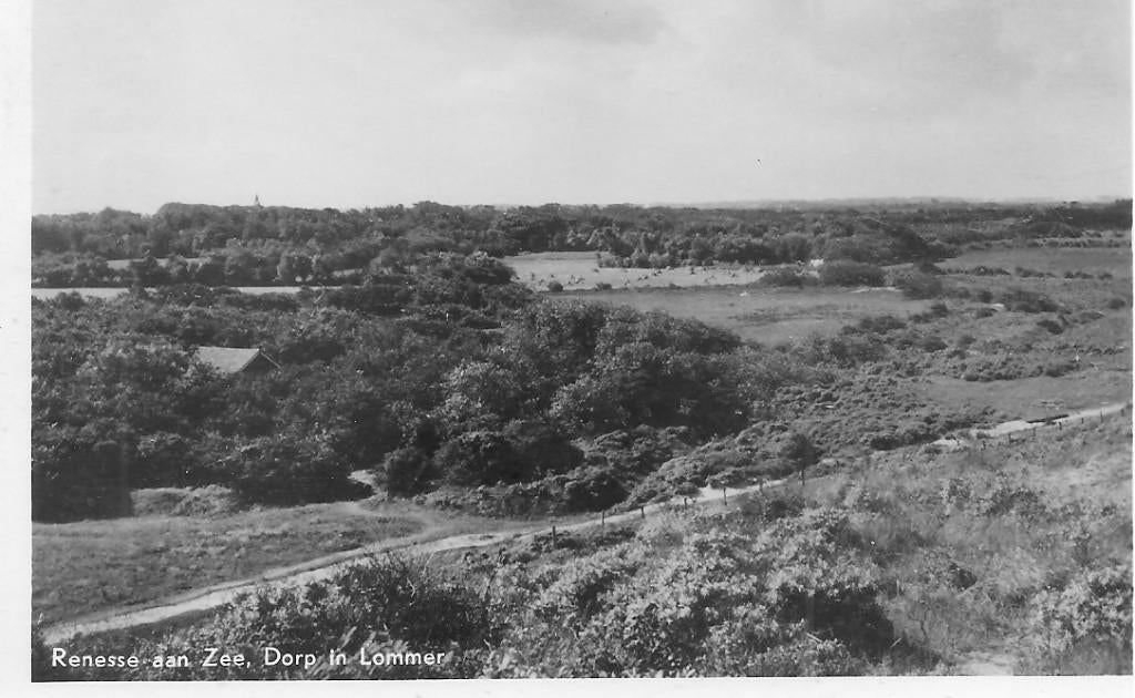 Renesse aan Zee Dorp in Lommer., Ophalen of Verzenden, 1960 tot 1980, Ongelopen, Zuid-Holland