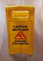 Nieuw waarschuwingsbord natte vloer 60cm hoog, Ophalen of Verzenden